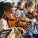 Musikunterricht, der Kinder begeistert.